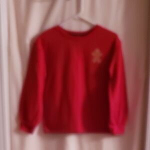 Art Class Long sleeve red sleepwear top.